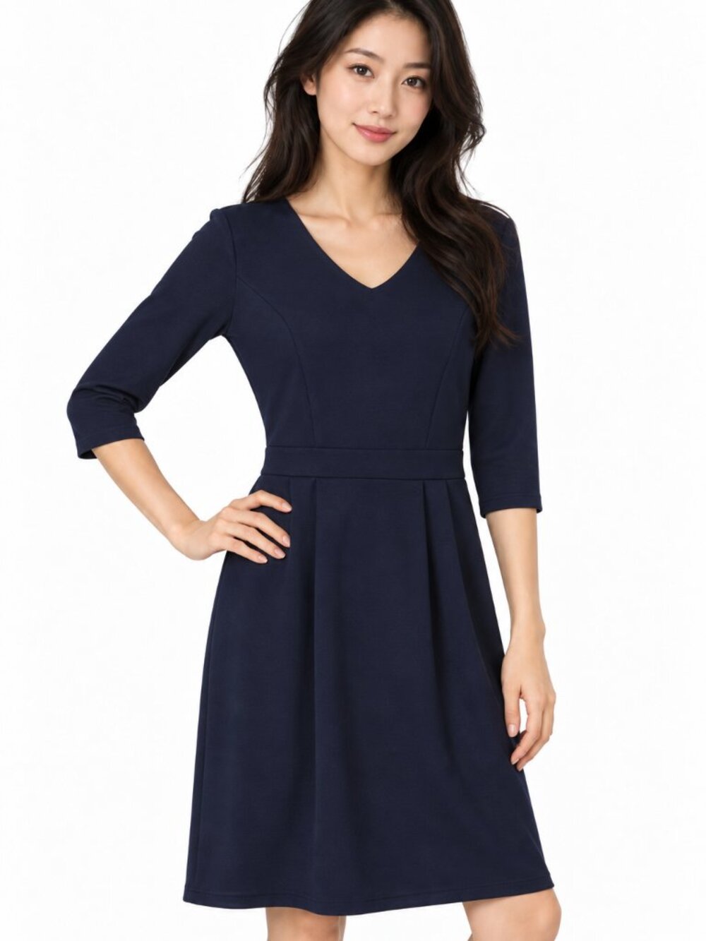 Suzy Shier Women’s Dark Navy Blue Sheath Dress Size XL — New